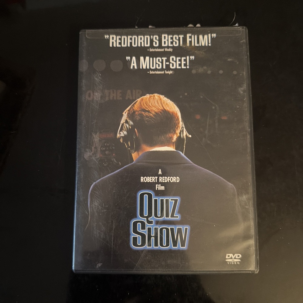 Quiz Show (DVD, 1994) John Tuturro, Rob Morrow, Ralph Fiennes